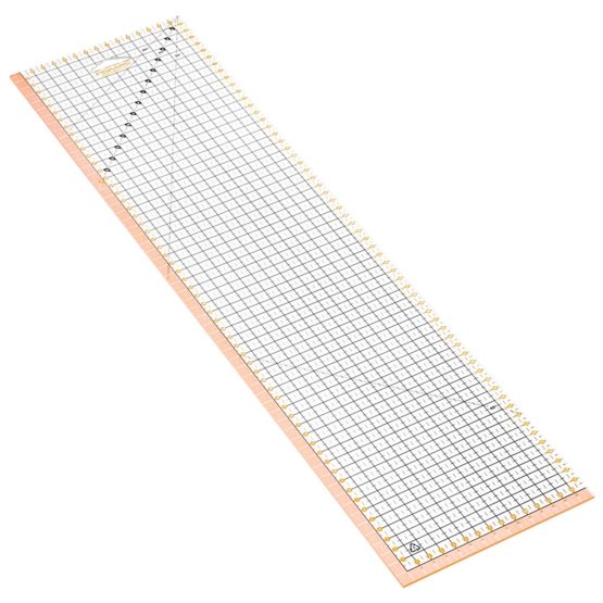 Regla para patchwork (15x30 cm)  Alfombrillas de corte, cutters rotatorios  y reglas